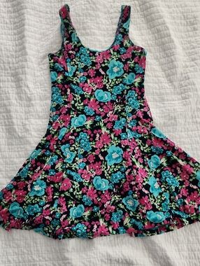 Fit And Flare Floral Dress
